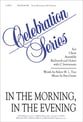 In the Morning, in the Evening SATB choral sheet music cover